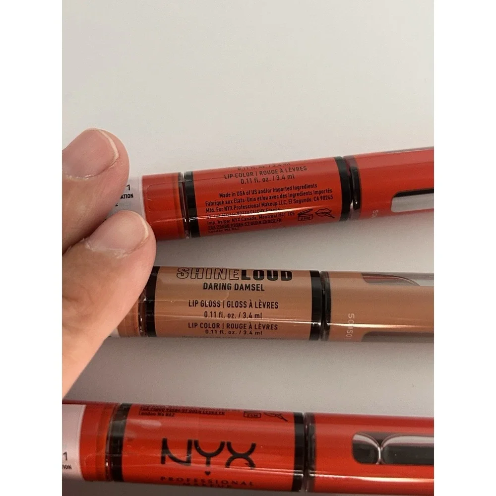 4 ~ NYX Shine Loud High Shine Long-Lasting Liquid Lipstick ~